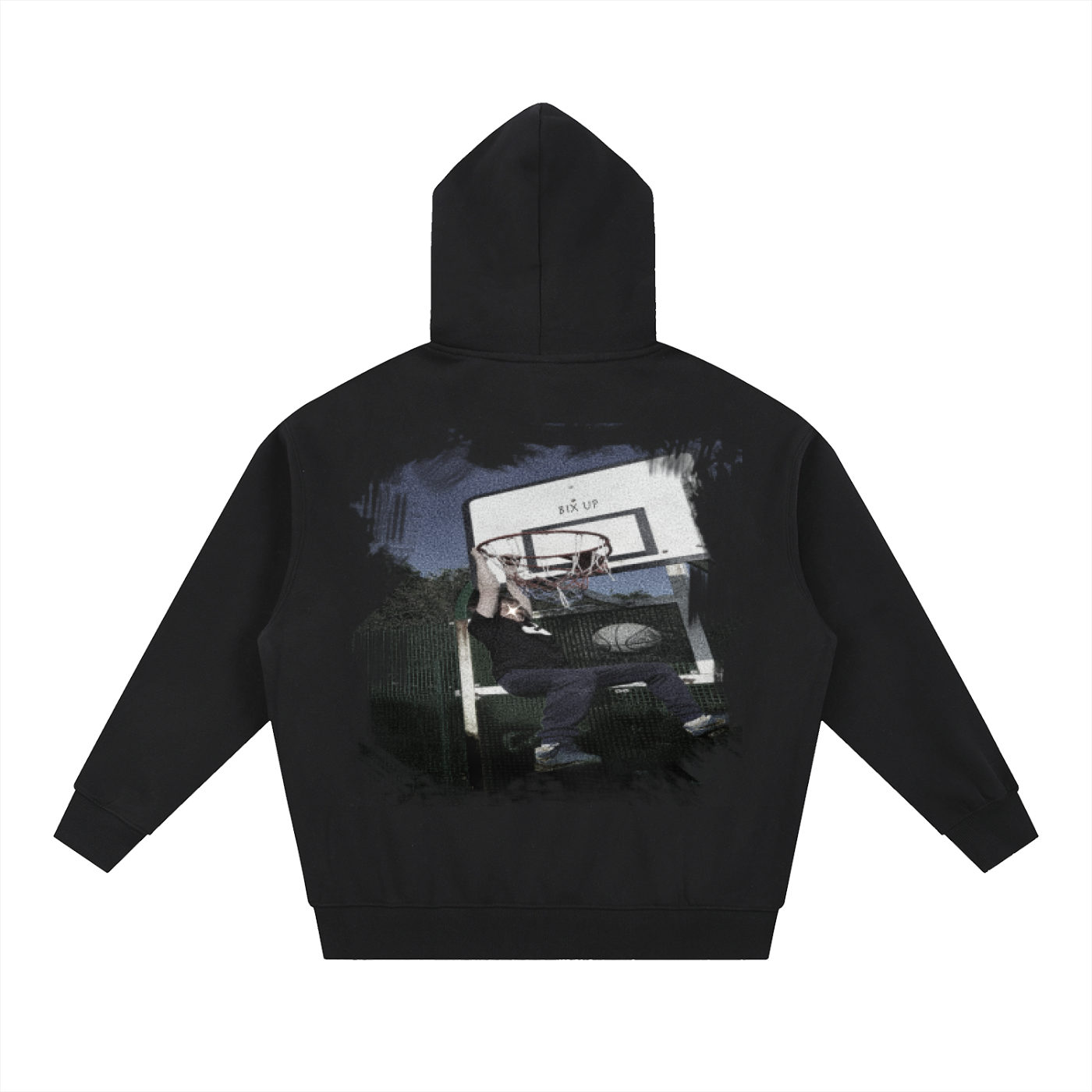 BixUp Oversized Fleece Dunk Hoodie